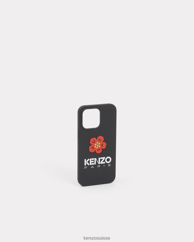 Kenzo coque iphone 14 pro max unisexe noir D2804X838 accessoires