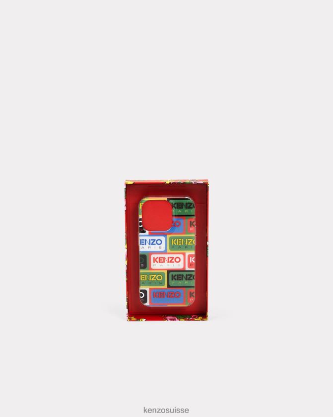 Kenzo coque iphone 14 pro unisexe multicolore D2804X835 accessoires