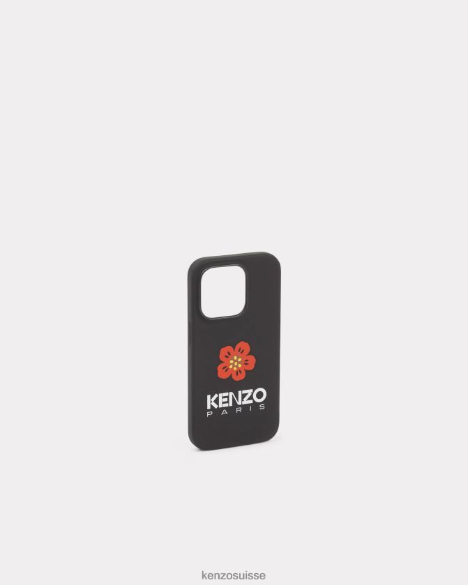 Kenzo coque iphone 14 pro unisexe noir D2804X844 accessoires