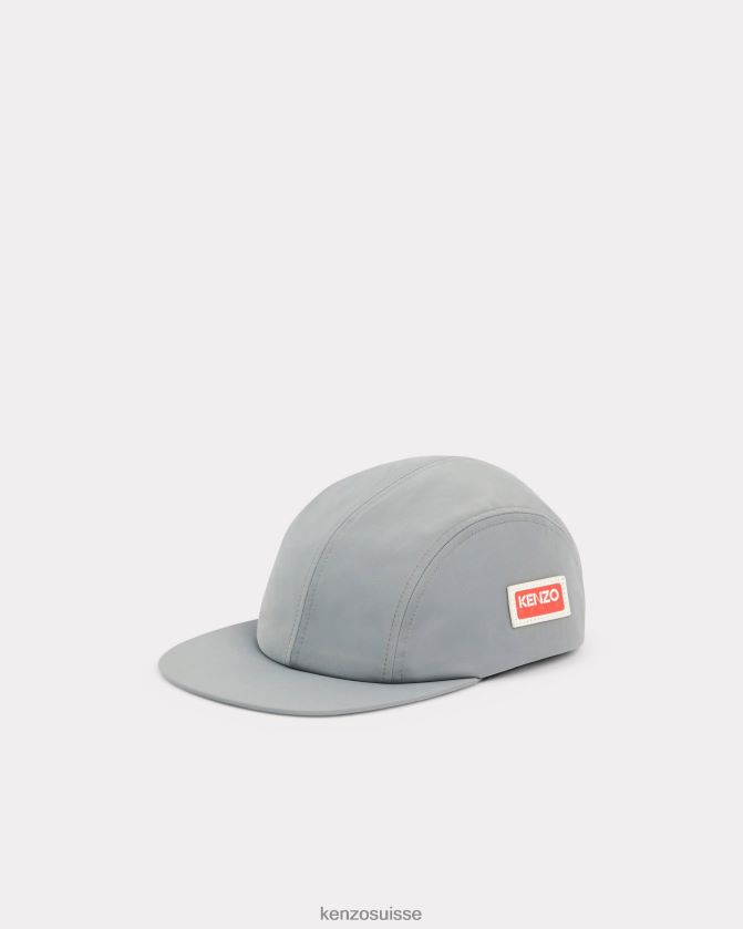 Kenzo casquette de baseball de la jungle unisexe gris perle D2804X832 accessoires
