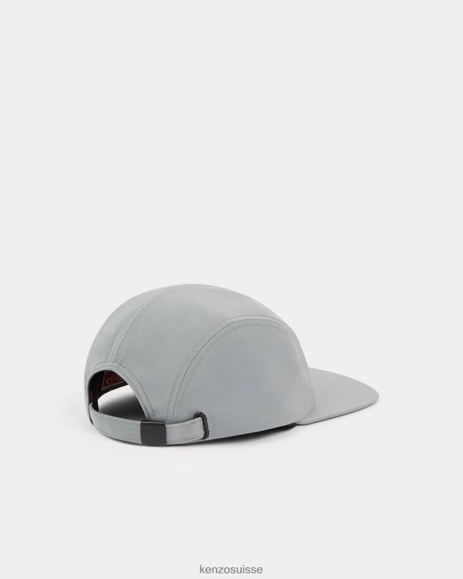 Kenzo casquette de baseball de la jungle unisexe gris perle D2804X832 accessoires