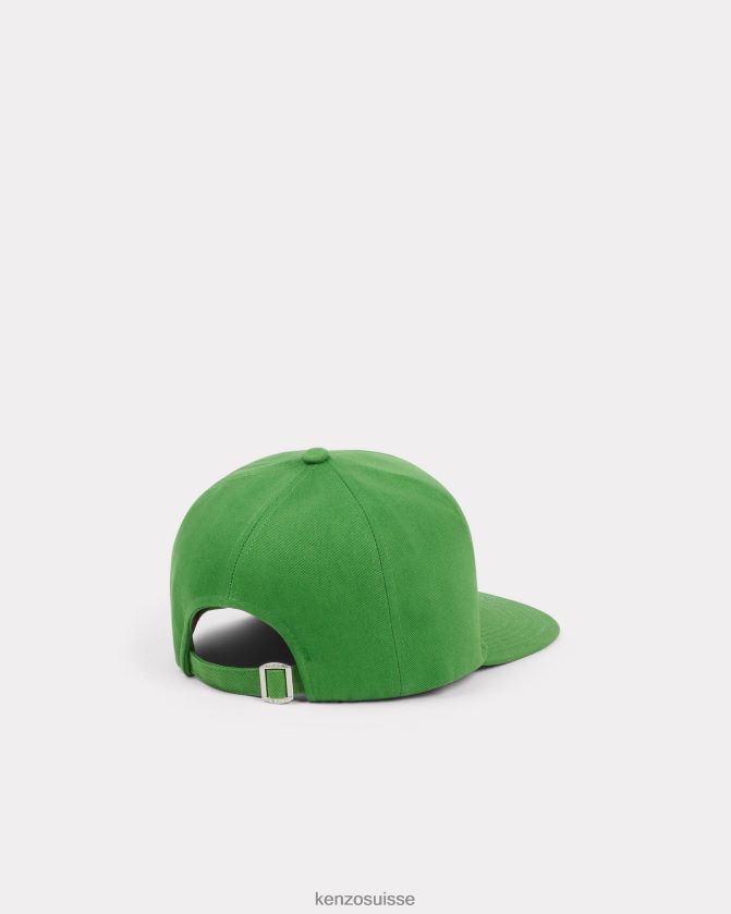 Kenzo casquette de baseball parisienne unisexe herbe verte D2804X829 accessoires