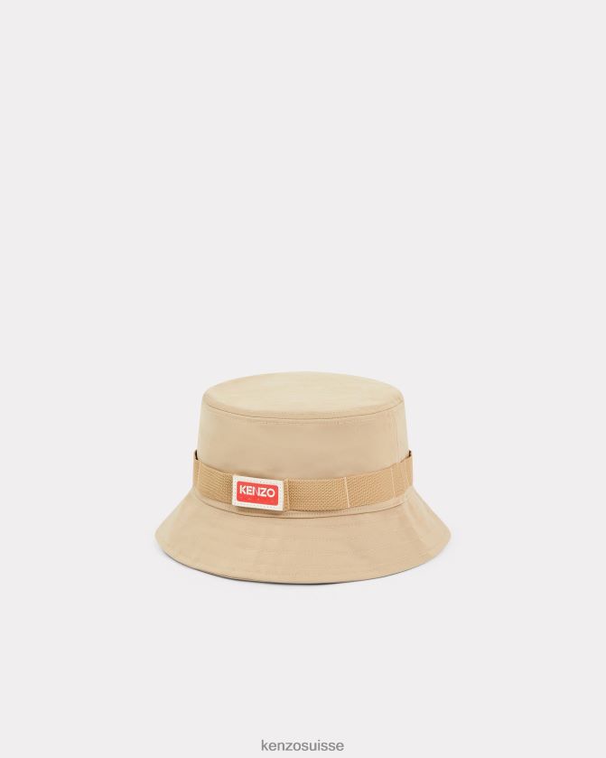 Kenzo chapeau de seau de jungle unisexe beige D2804X855 accessoires