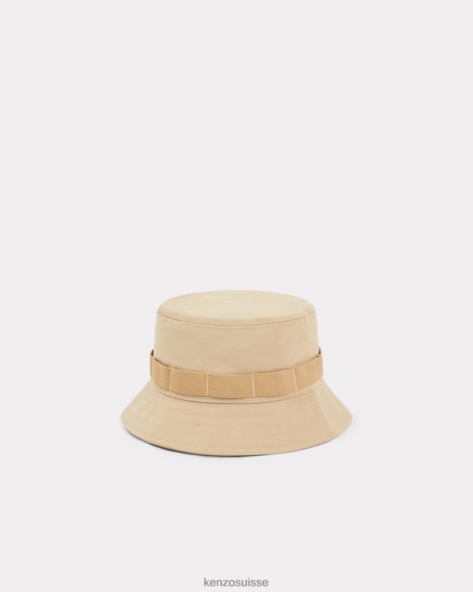 Kenzo chapeau de seau de jungle unisexe beige D2804X855 accessoires