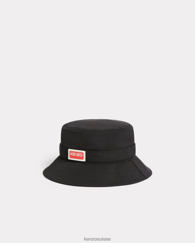 Kenzo chapeau de seau de jungle unisexe noir D2804X801 accessoires