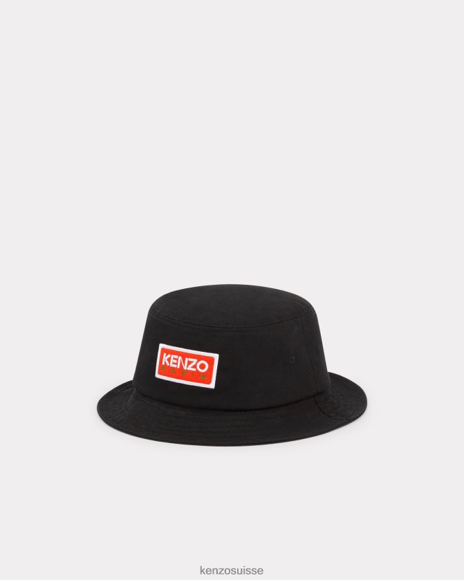 Kenzo chapeau de soleil parisien unisexe noir D2804X852 accessoires