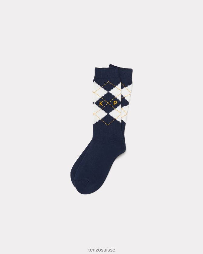 Kenzo chaussettes kp unisexe bleu nuit D2804X822 accessoires