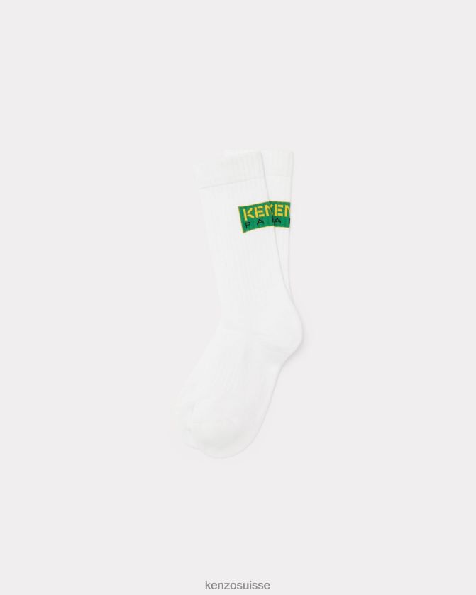 Kenzo paris chaussettes unisexe vert D2804X946 accessoires