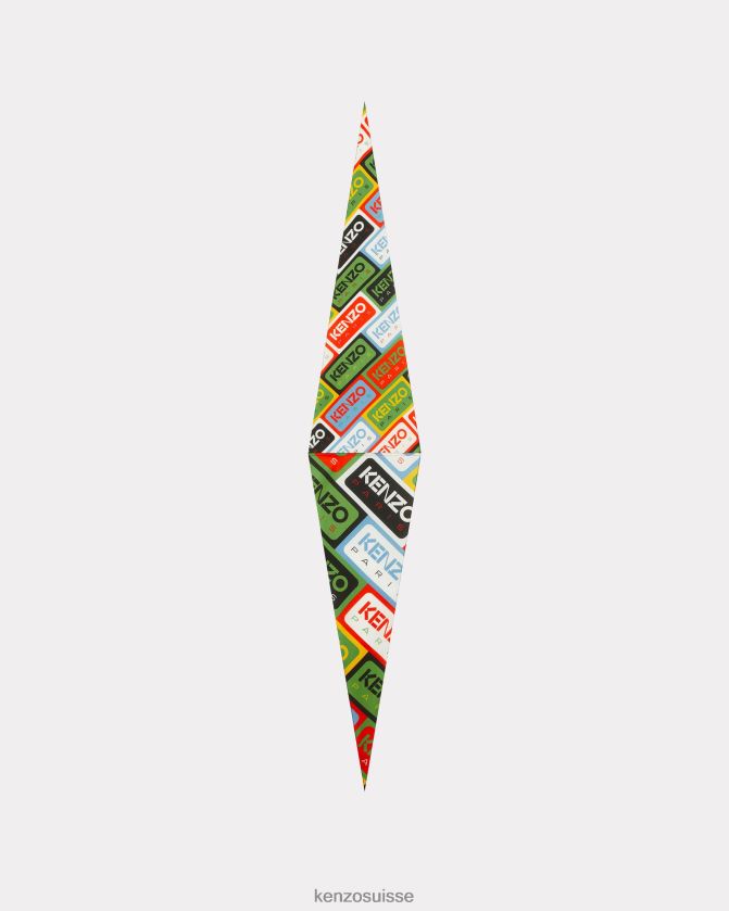 Kenzo écharpe avec drapeau de baseball unisexe multicolore D2804X875 accessoires