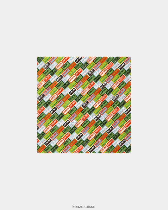 Kenzo foulard bandana des marques unisexe multicolore D2804X924 accessoires