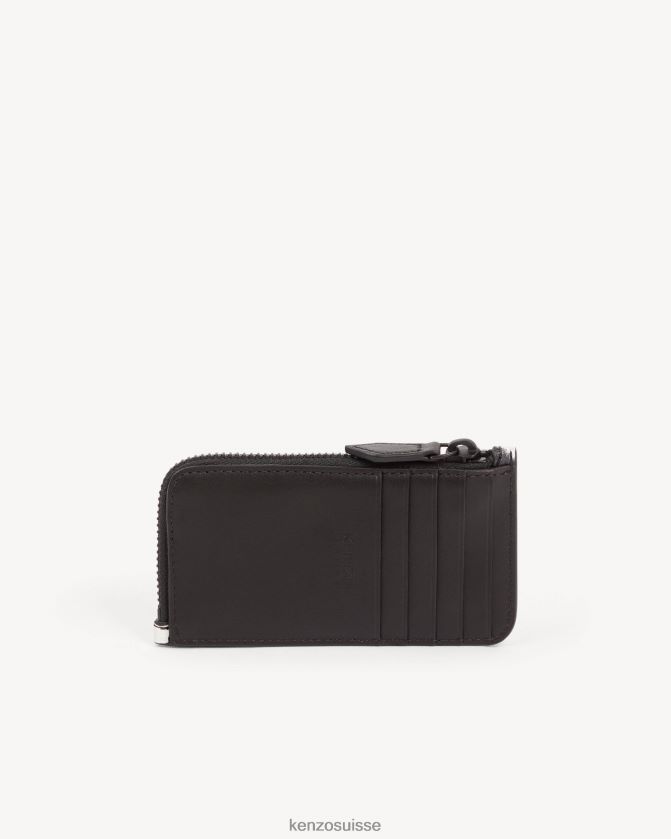 Kenzo porte-cartes Hana Léopard unisexe blanc cassé D2804X878 accessoires